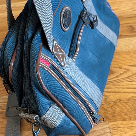 Vintage Green luggage Bag Ricardo Beverly Hills USA - Picture 4 of 11